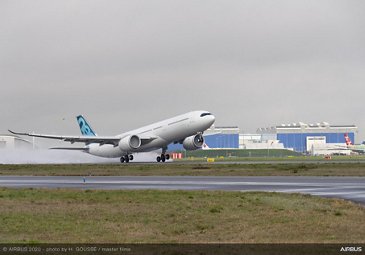 A330-900 new MTOW first flight 