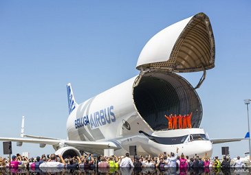 BelugaXL first flight - arrival