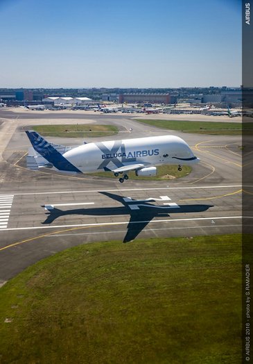BelugaXL first flight - landing