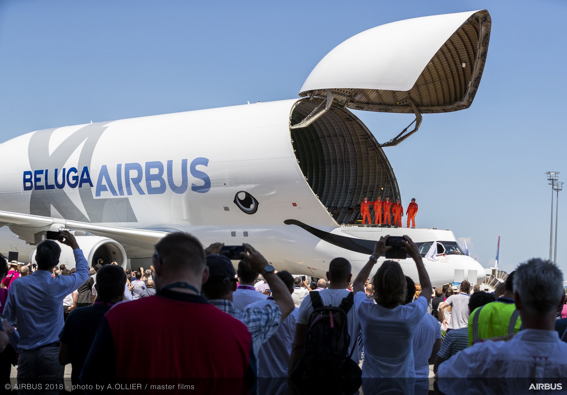 The BelugaXL airlifter is put through its paces