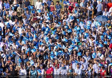 BelugaXL First Flight Fan Zone Ambiance