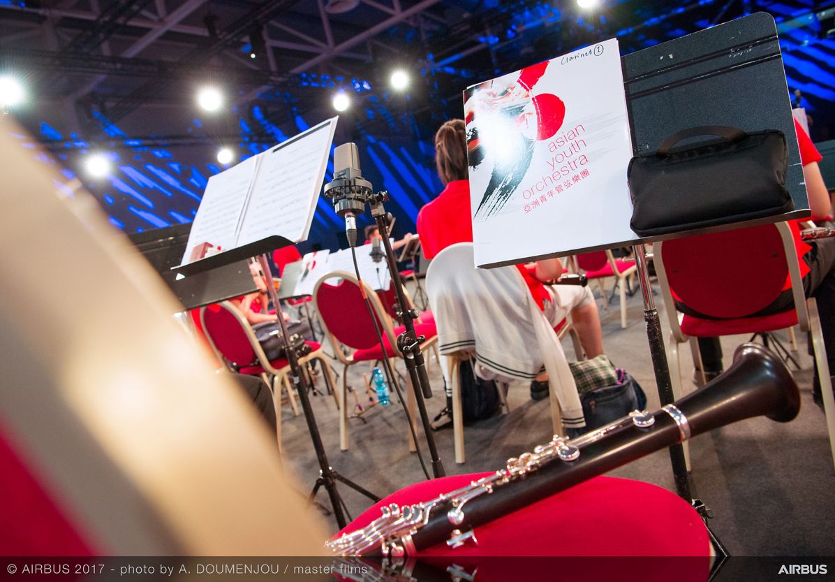 Concert of Asian Youth Orchestra at Airbus Leadership University