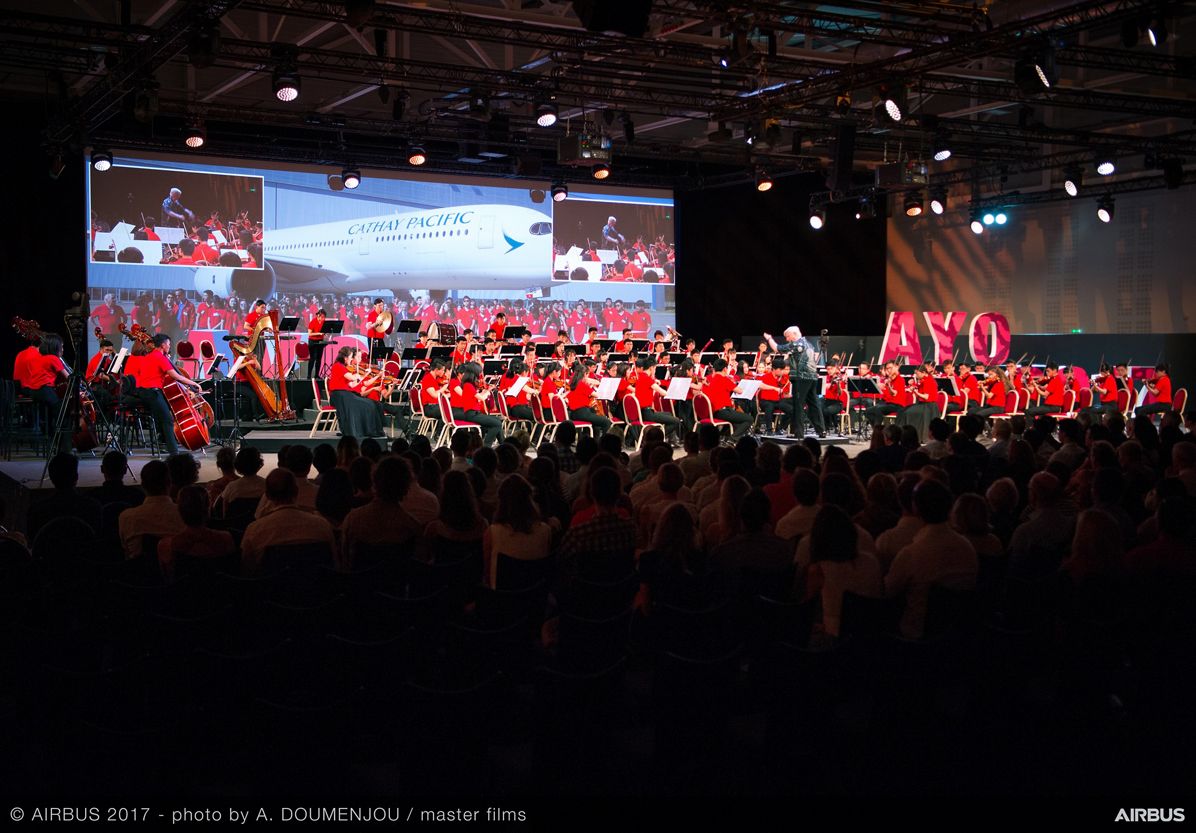 Concert of Asian Youth Orchestra at Airbus Leadership University