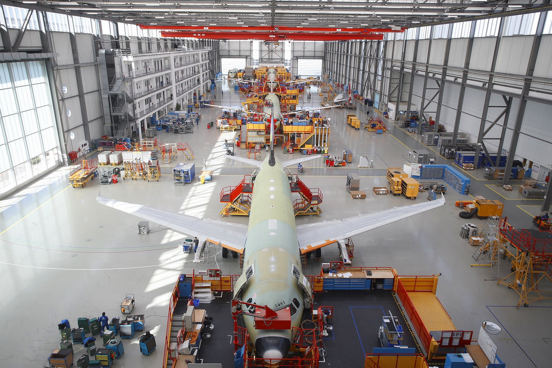 Production How Is An Aircraft Built Airbus