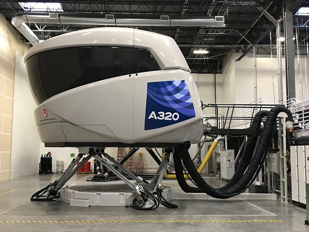 The first A320neo full flight simulator in the Americas
