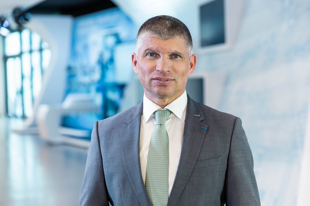 Photo of Bernhard Brenner, Airbus Defence and Space’s Executive Vice President, Marketing and Sales.  