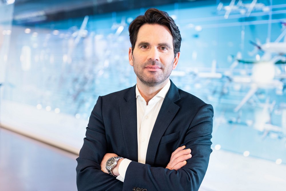 Photo of Dirk Erat, SVP/Head of Communications for Airbus Defence and Space, as well as a member of the division’s Executive Committee.  