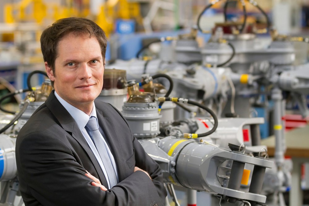 Photo of Matthieu Louvot, Executive Vice President of Airbus Helicopters Programmes. 