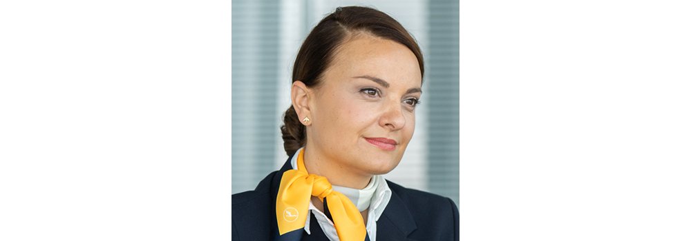 Lufthansa flight attendant Susanne D’Aloia