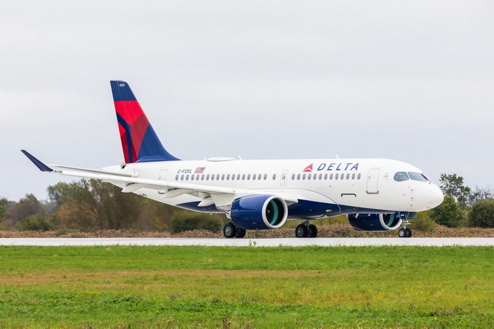 First A220 delivery to Delta Air Lines 1