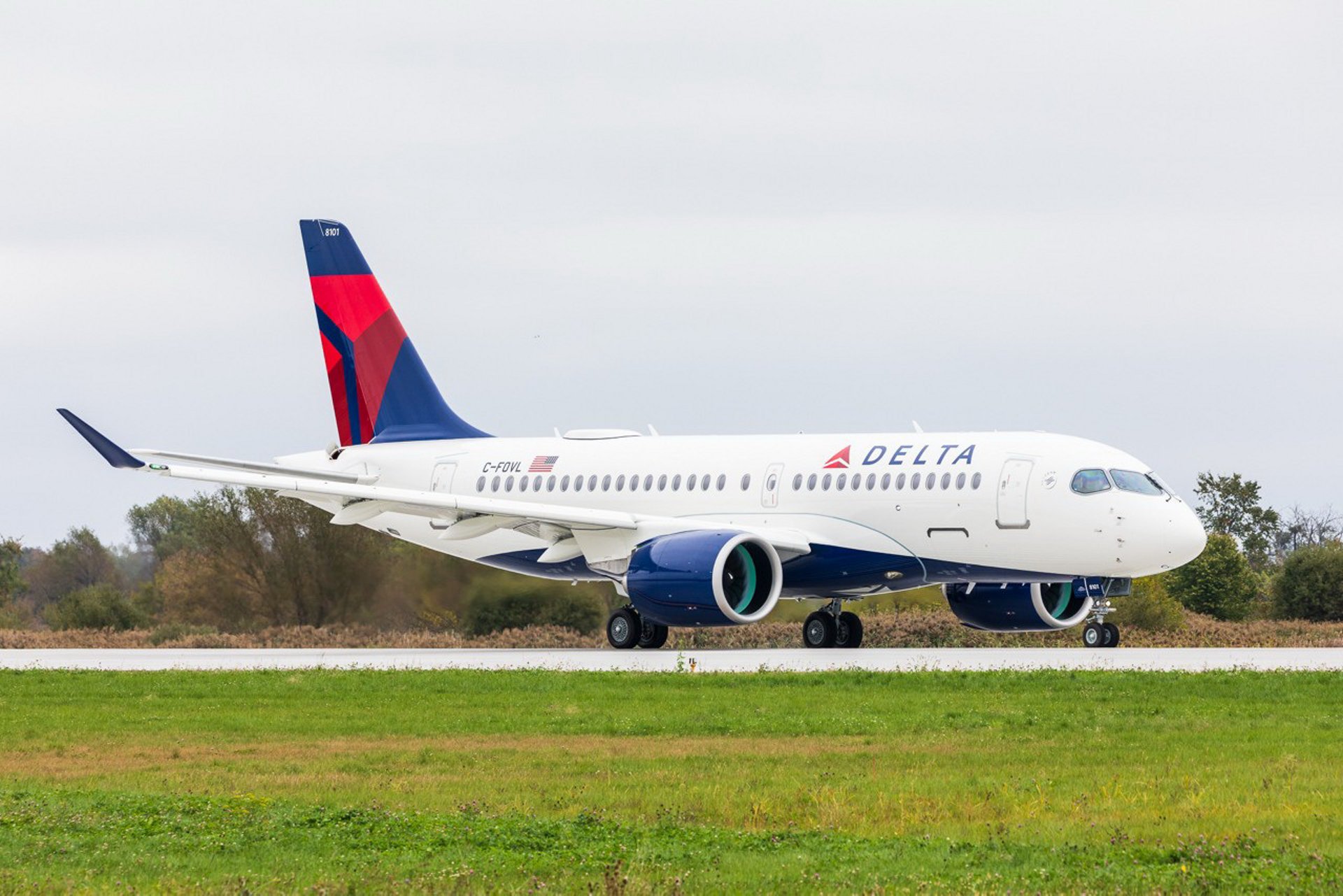 Delta Air Lines Takes Delivery Of Its First Airbus A220