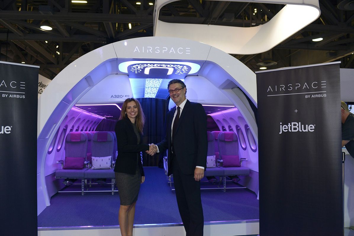 Airbus JetBlue Airspace Reveal
