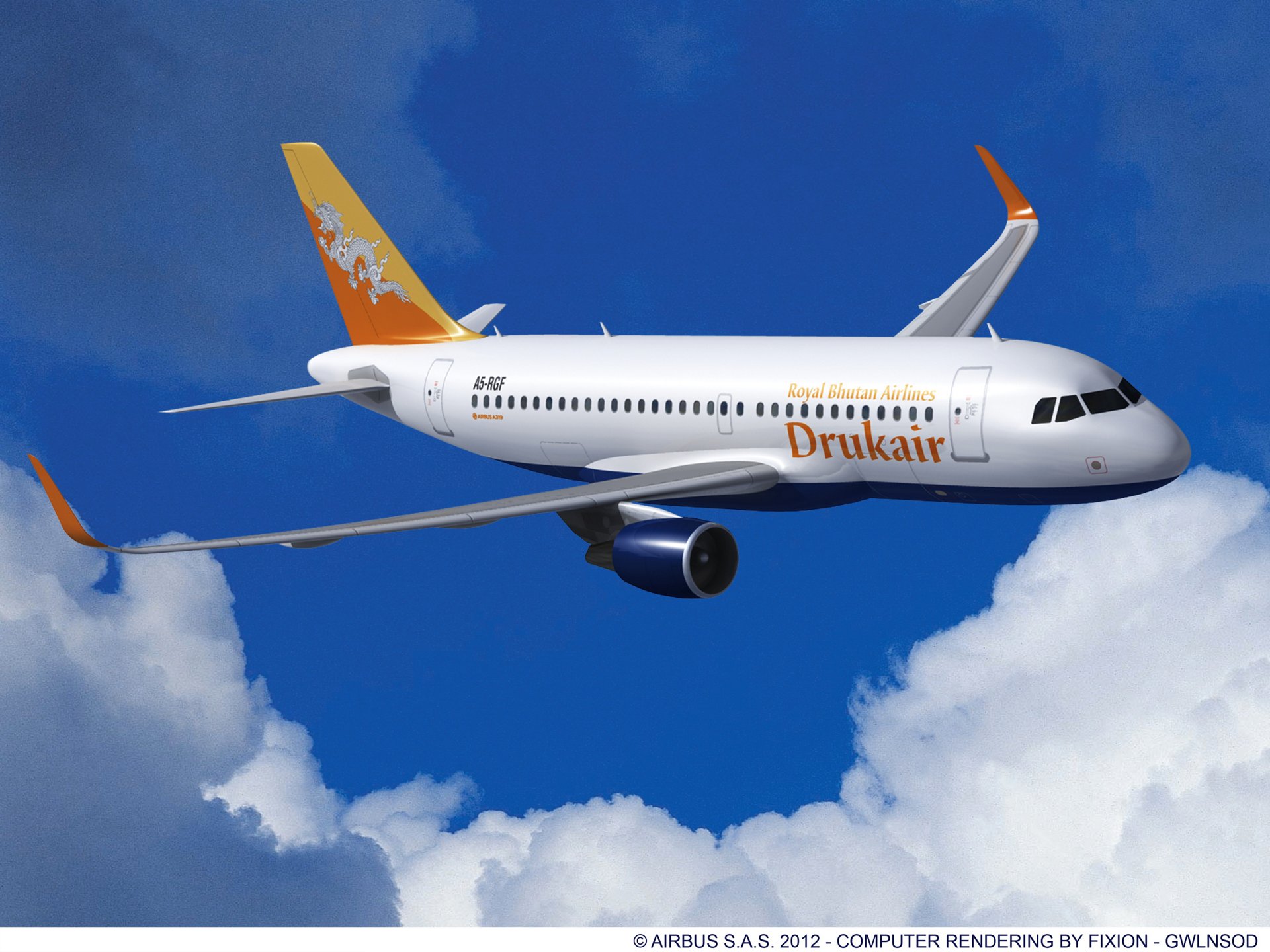 Drukair Aus Bhutan Bestatigt Bestellung Von Airbus A319 Mit