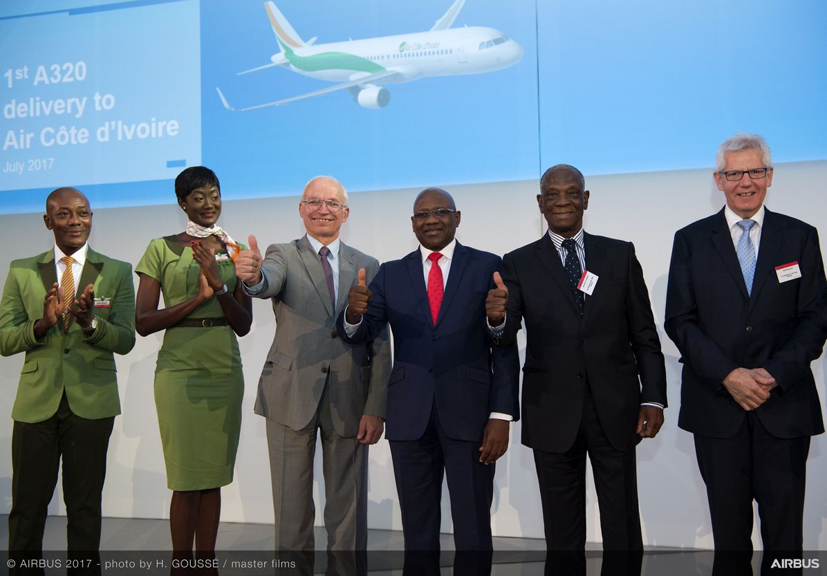 1st A320 Delivery To Air Cote D Ivoire 085