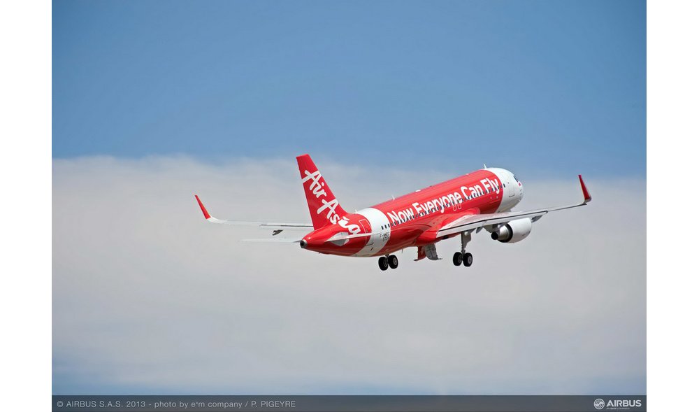 The 8,000th aircraft delivered by Airbus was an A320 received by AirAsia in 2013. 