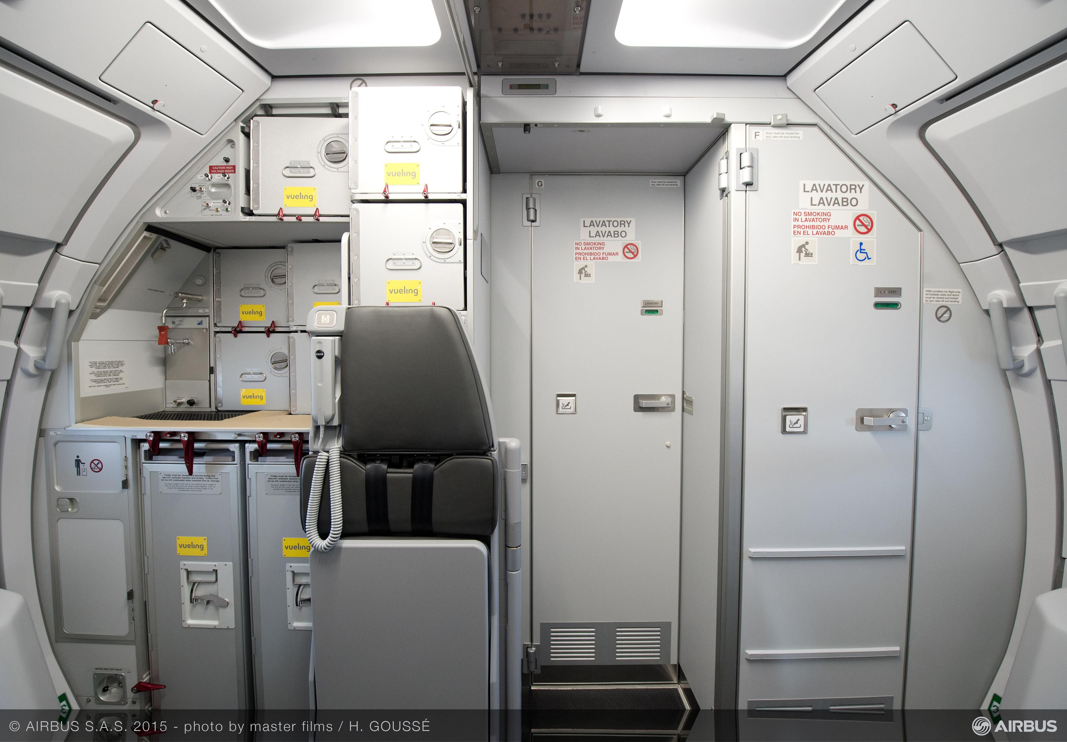 Vueling takes delivery of its first enhanced comfort A320 cabin Vueling takes delivery of its first enhanced comfort A320 cabin