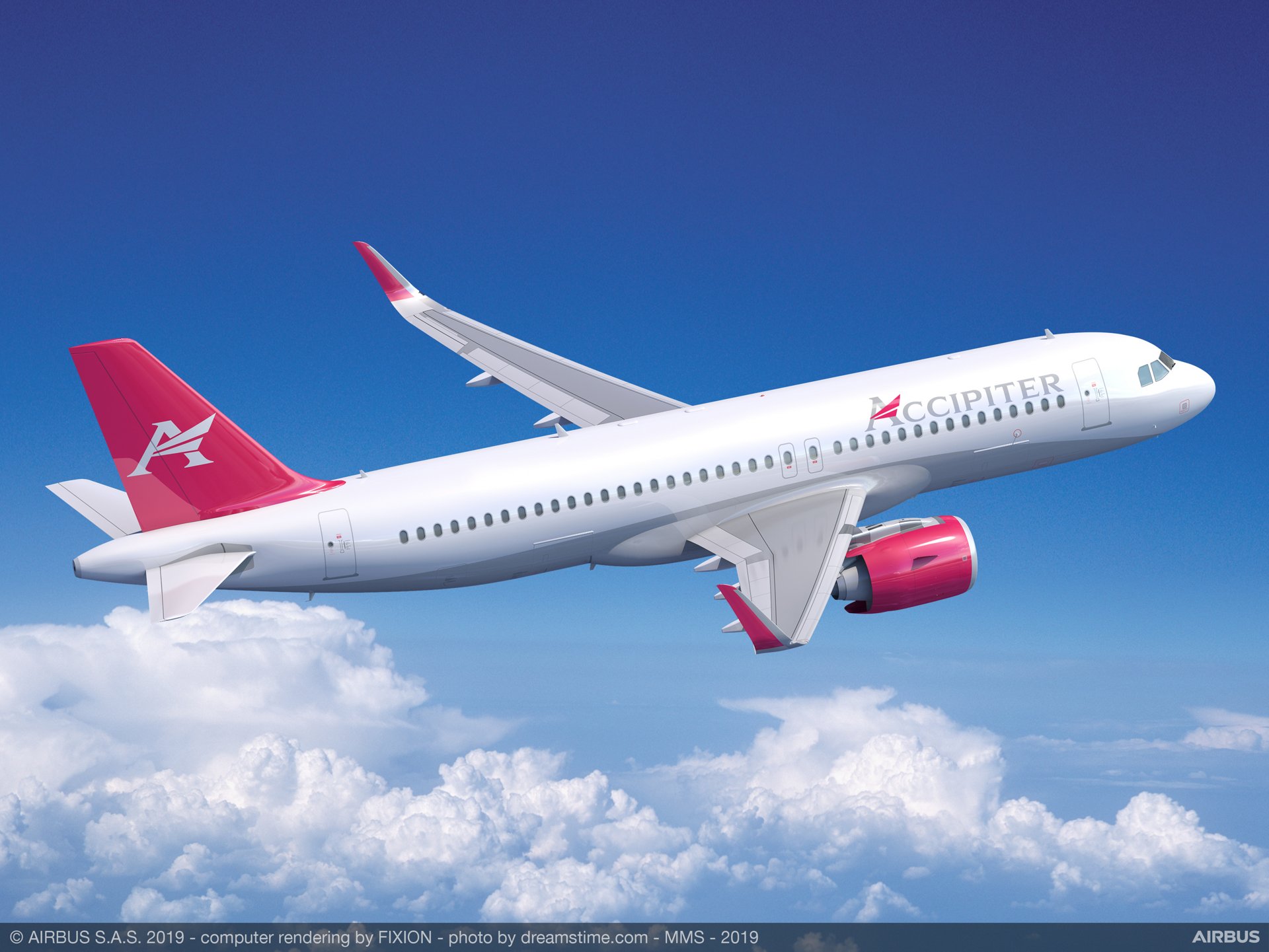 Dublin-based leasing company Accipiter Holdings’ purchase agreement for 20 A320neo aircraft was announced during the 2019 Paris Air Show