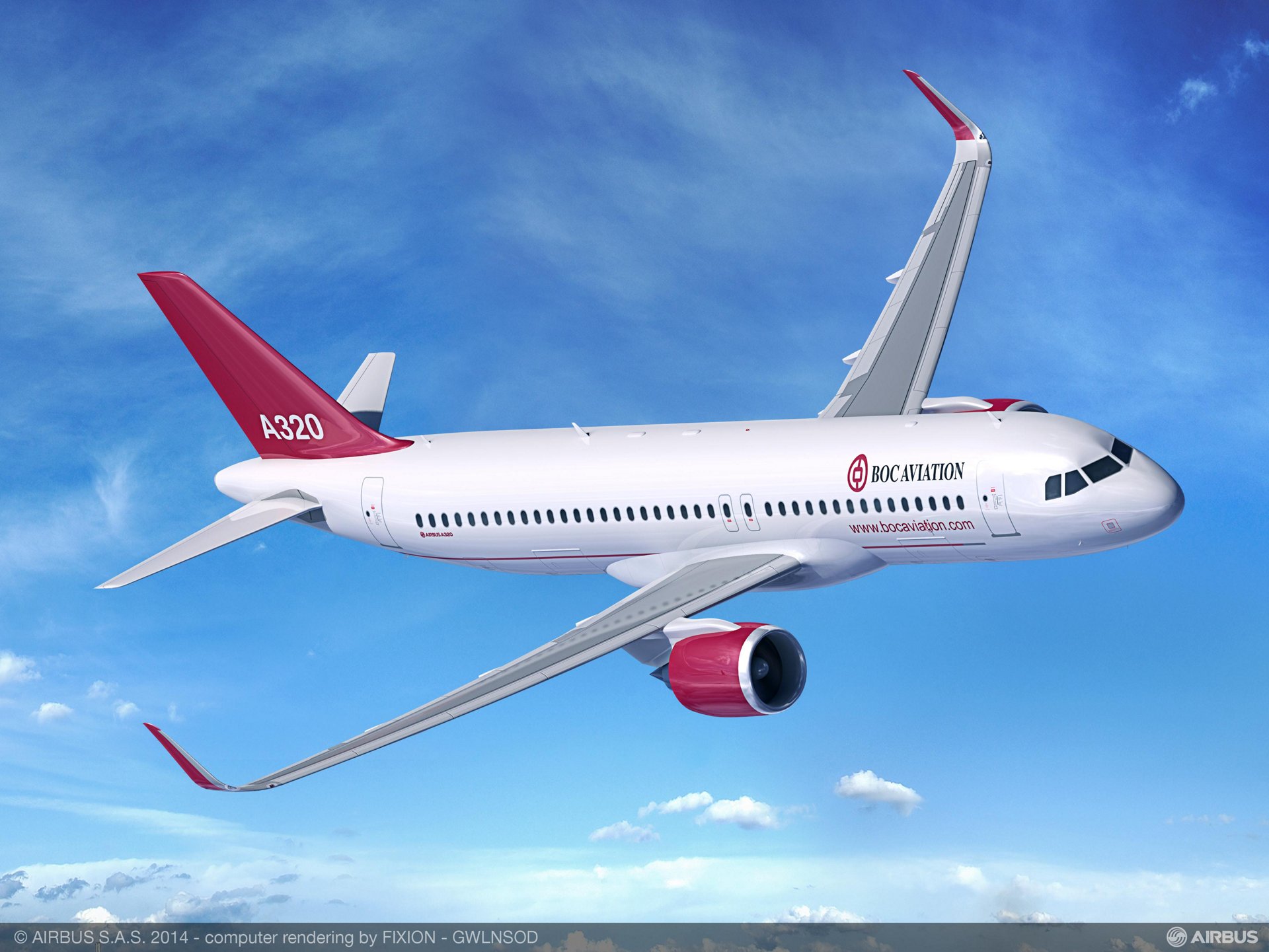 Of the 20 A320neo aircraft covered in BOC Aviation Limited's new firm order, 12 will be leased to Colombia’s Avianca Airlines
