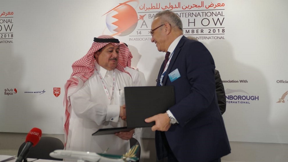 Firma de la orden de los diez Airbus A320neo adicionales para SaudiGulf. Firma de la orden de los diez Airbus A320neo adicionales para SaudiGulf.