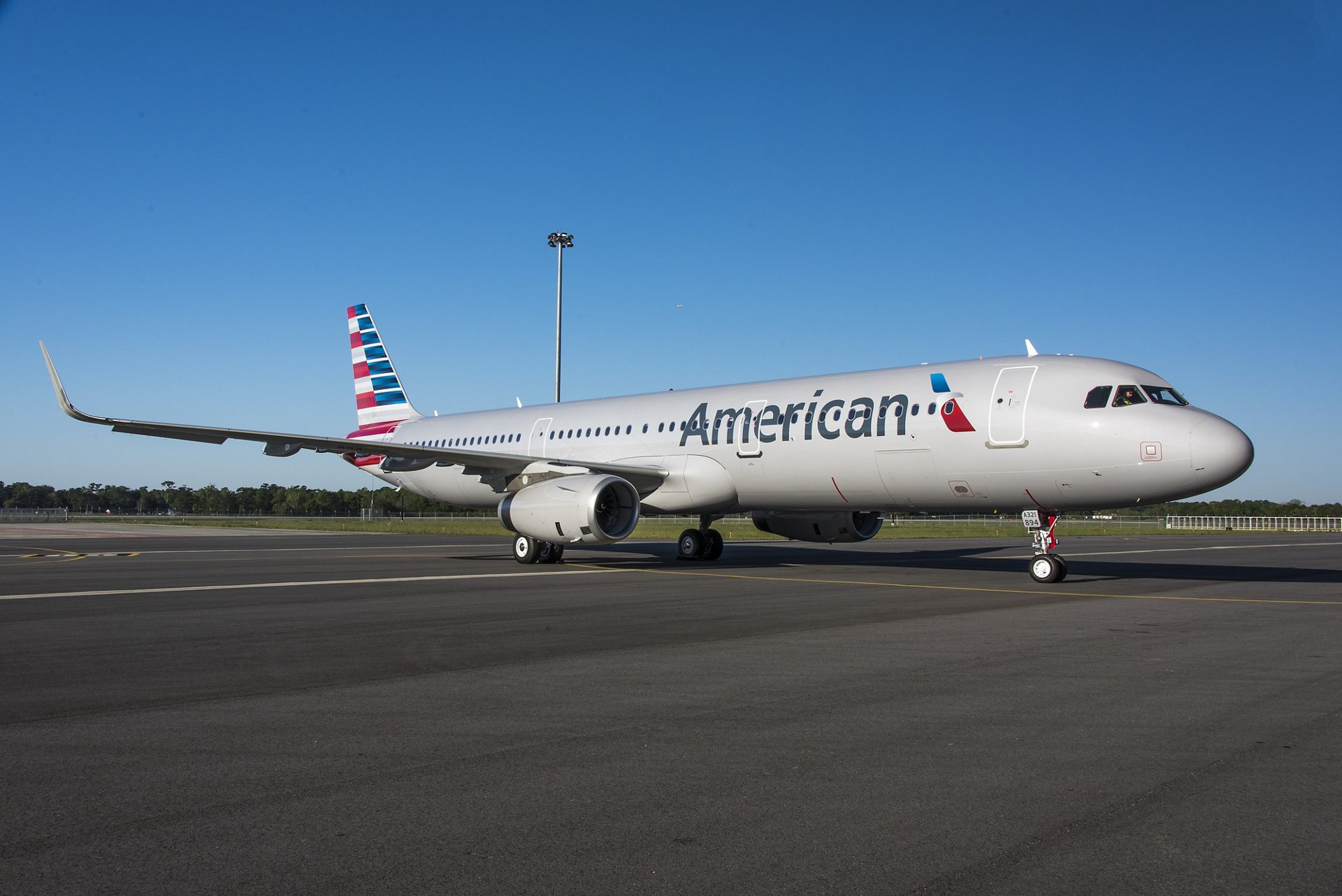 First U S Built American Airlines A321 Exits Paint Shop Commercial Aircraft Airbus