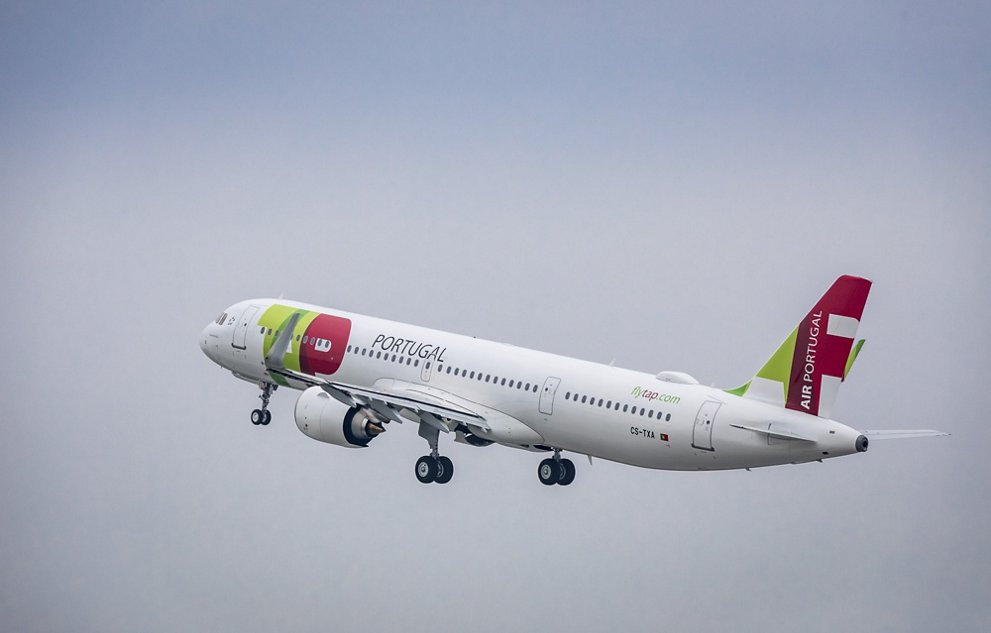 Infografía del primer Airbus A321LR de TAP Portugal. Infografía del primer Airbus A321LR de TAP Portugal.