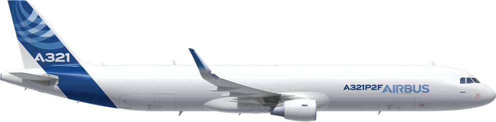 A321P2F Sharklets Rendering