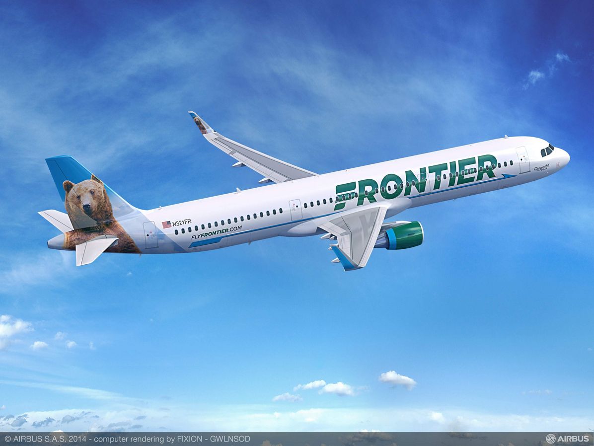 Frontier Airlines Orders 12 A320 Family Aircraft Frontier airlines orders 12 a320 family aircraft