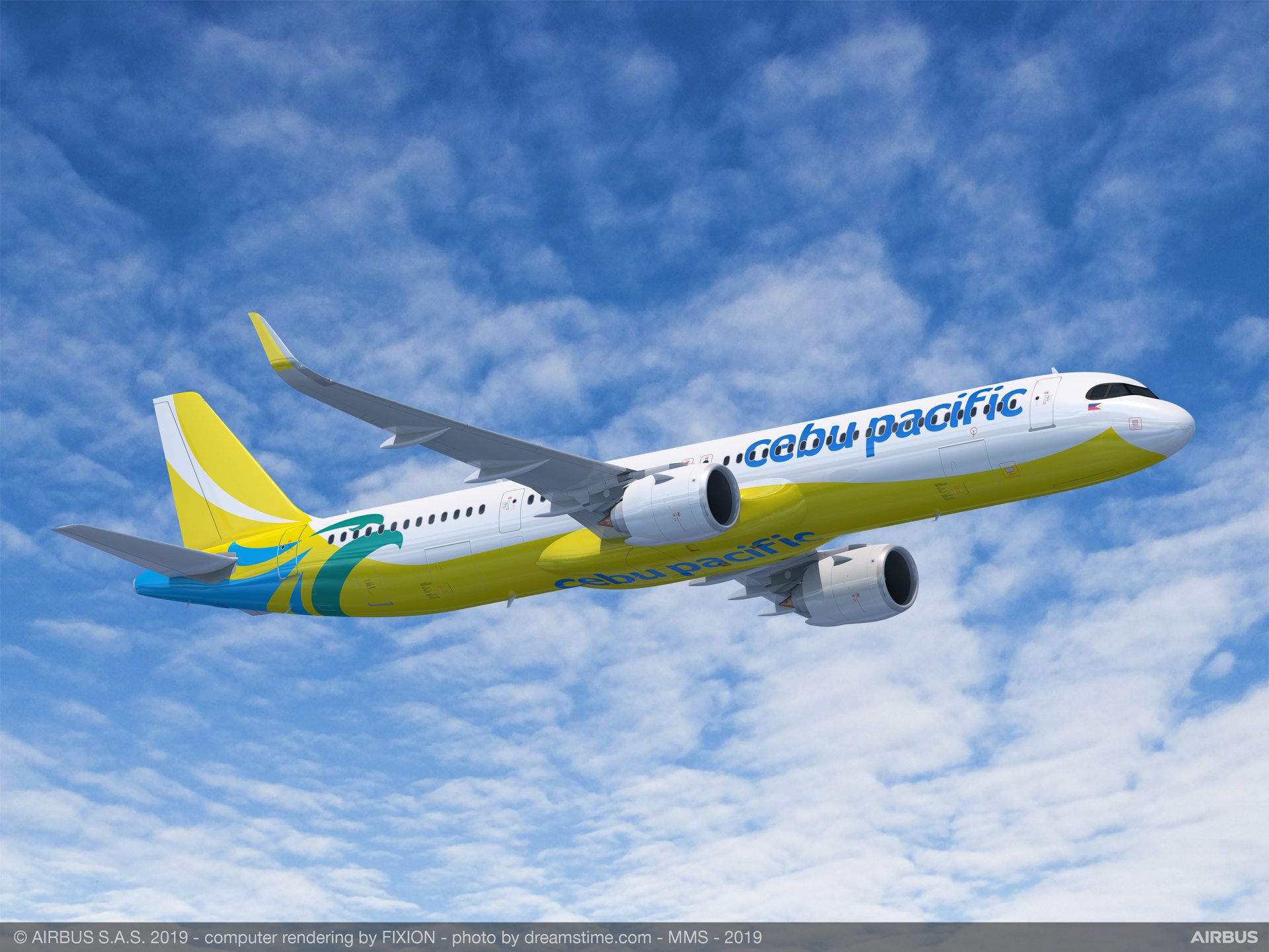 Cebu Pacific’s Memorandum of Understanding for 31 Airbus jetliners – announced at the 2019 Paris Air Show – includes 10 A321XLR versions, which respond to market needs for even more range and payload