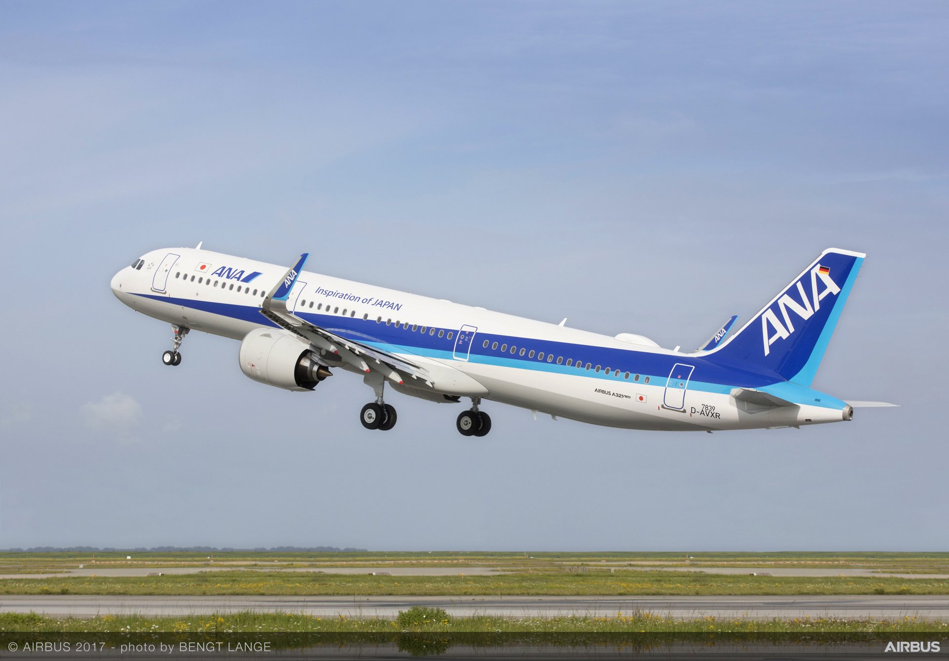 All Nippon Airways Takes Delivery Of Its First A321neo Commercial Aircraft Airbus