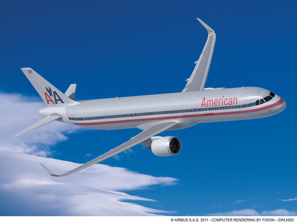 A321NEO美国航空公司