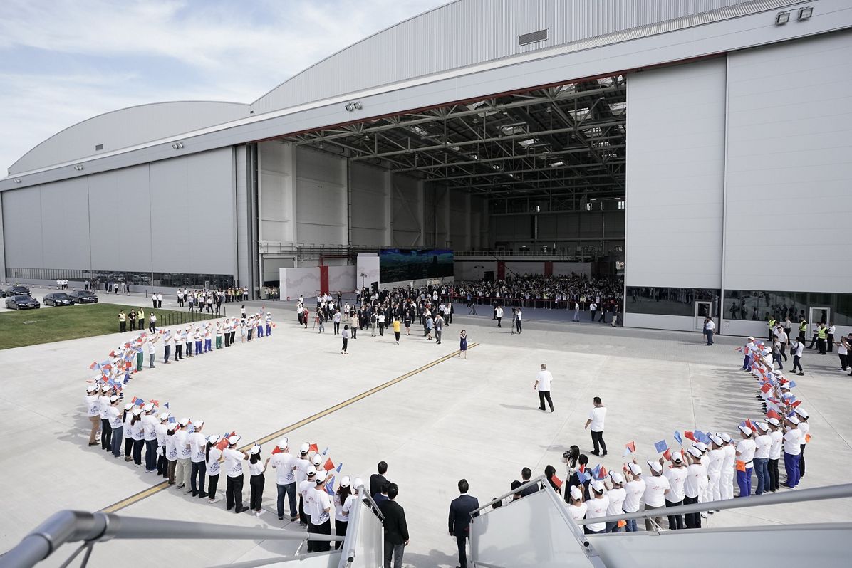 A330 Completion Delivery Centre Inauguration
