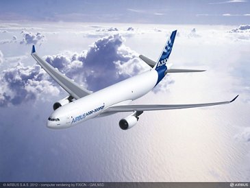 A330-300P2F In Flight Rendering