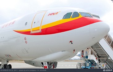800th A330 delivered – an A330-200F for HNA Group