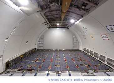A330-200F cargo deck 2