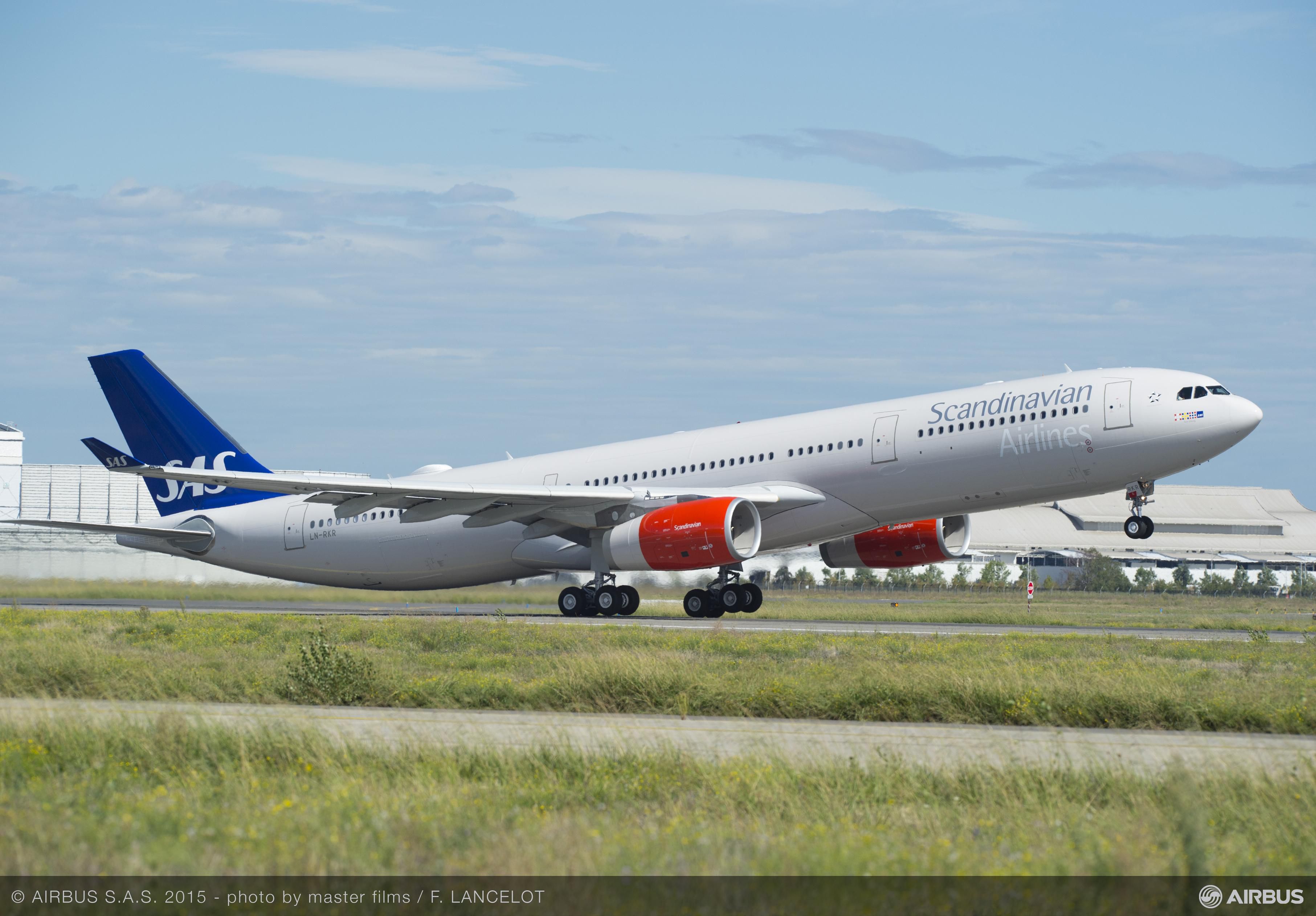 Sas Receives New A330 300 Version With Longer Range