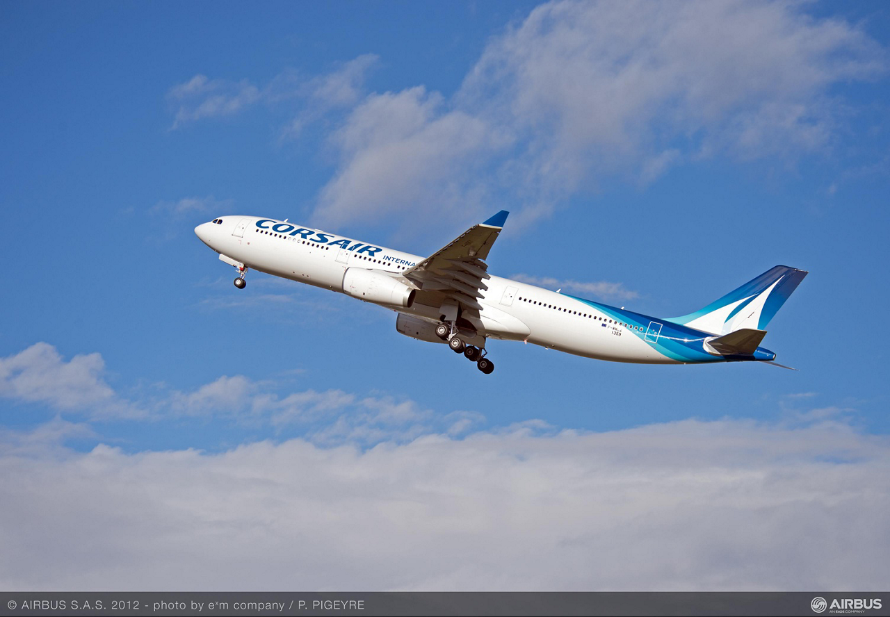Corsair Celebrates Its First A330 300 Commercial Aircraft Airbus