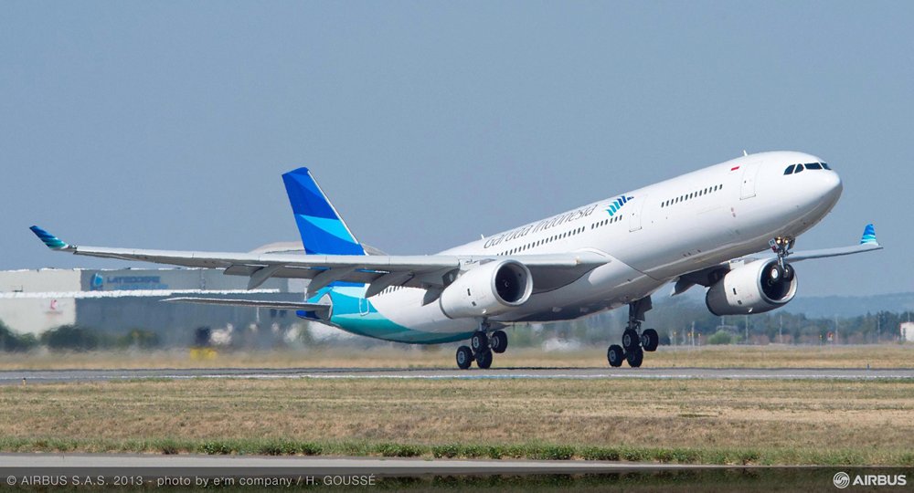 Garuda Indonesia starts taking delivery of new A330-300 fleet