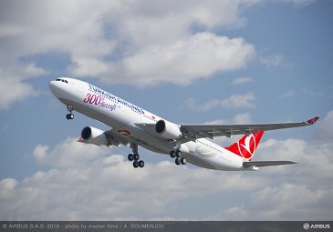 土耳其航空公司的第300架飞机