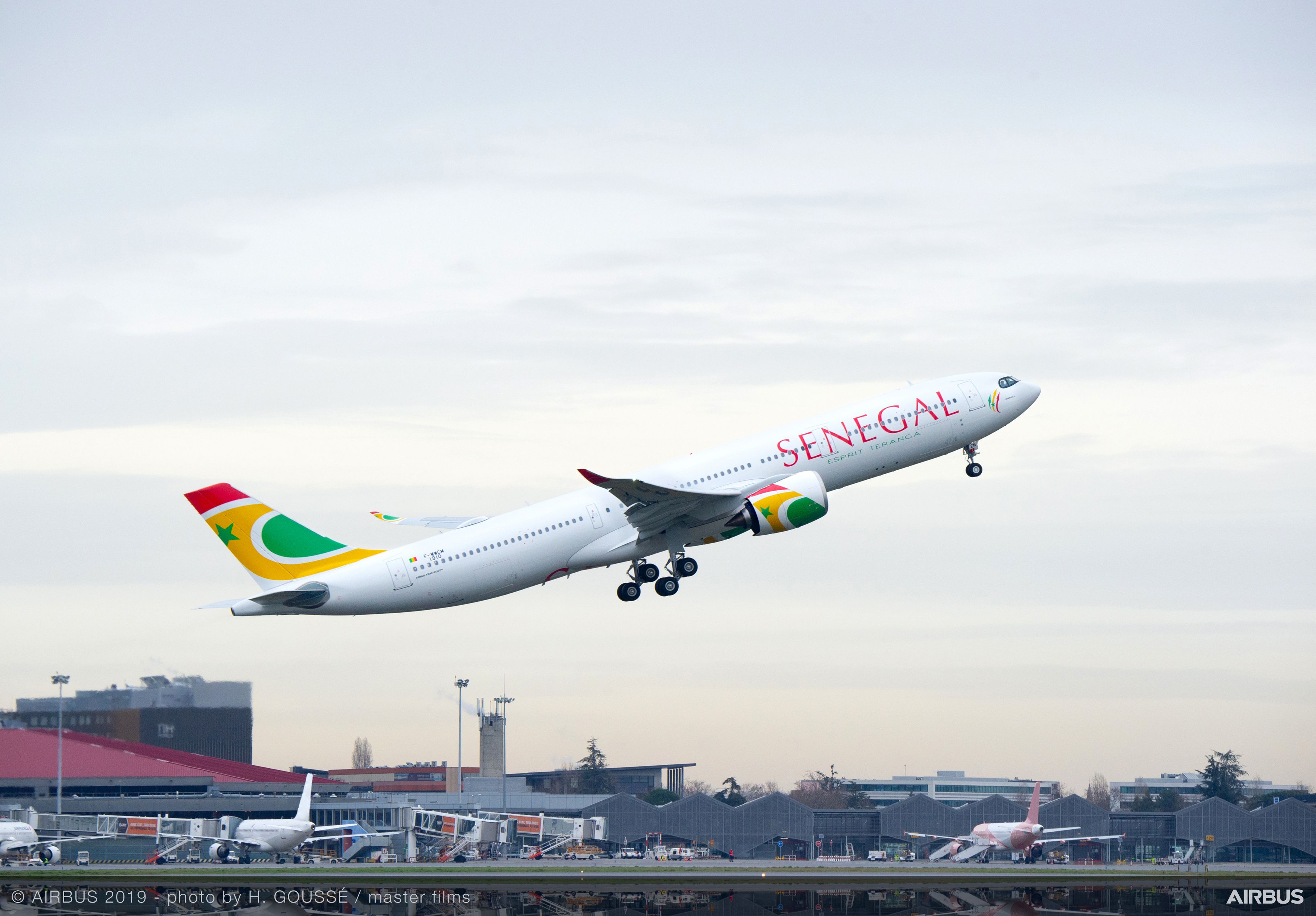 Air Senegal S First A330neo Arrives In Dakar Ahead Of Delivery Commercial Aircraft Airbus