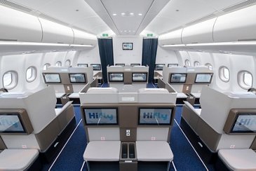 A330neo Hi Fly – Business class