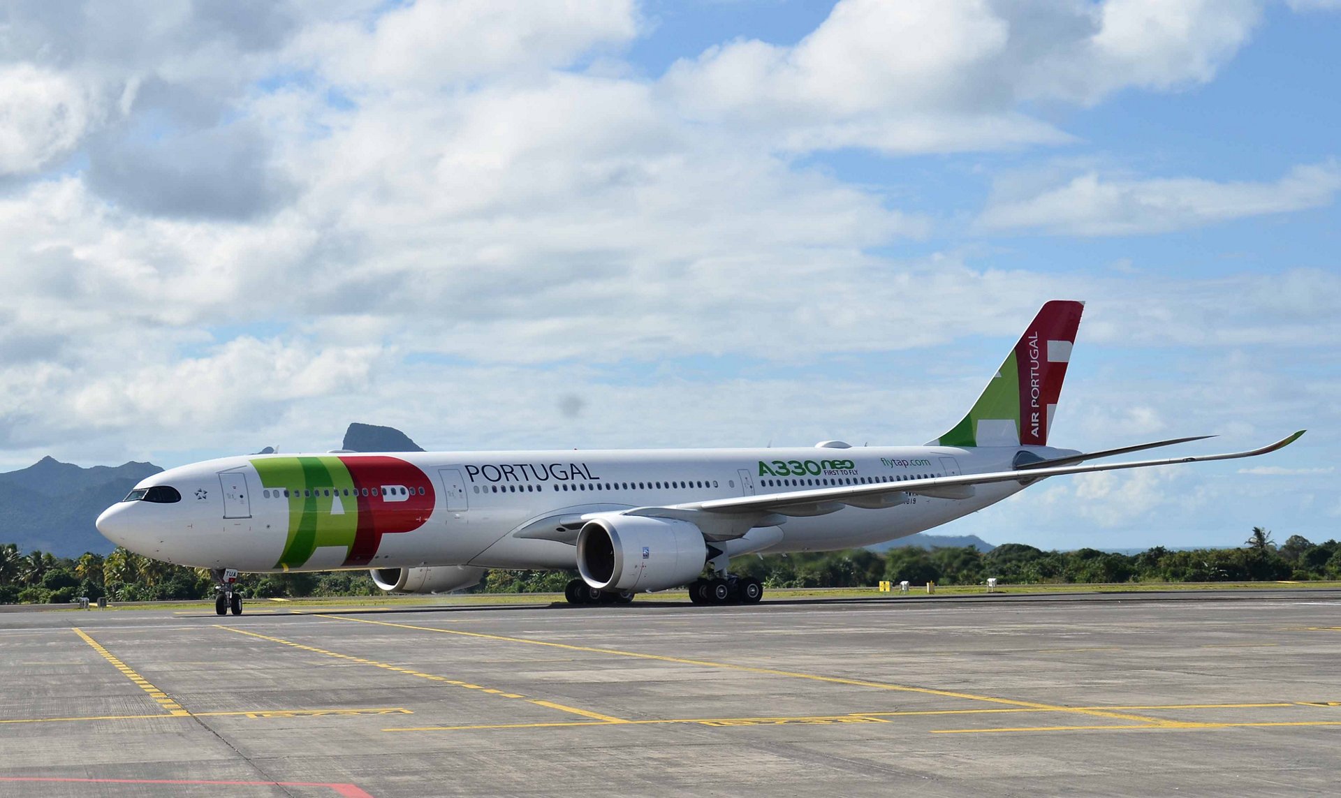 Airbus Newest Widebody A330neo In Mauritius For The First