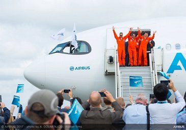 A330neo First Flight - Landing
