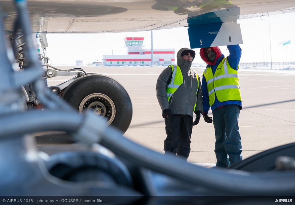 A330neo cold weather campaign 3