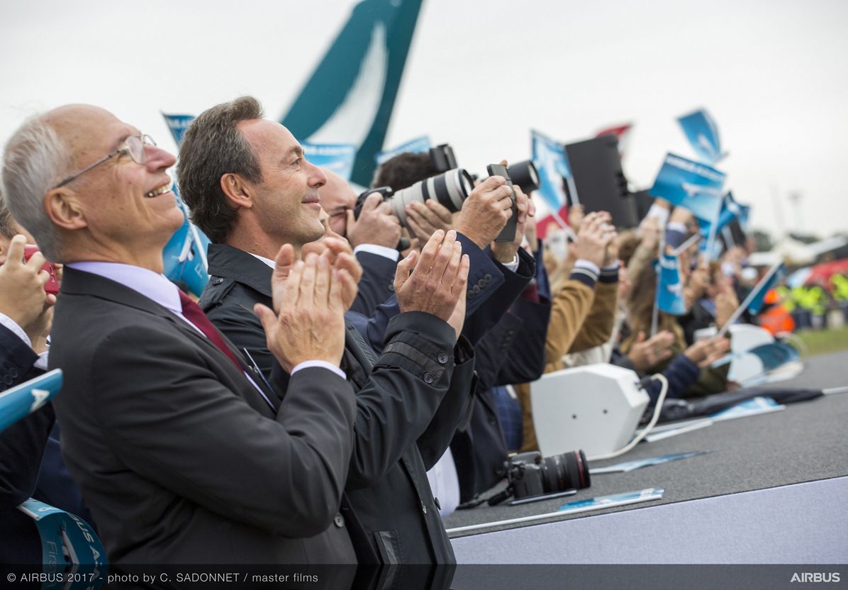 First A330neo successfully completes maiden flight. Three dedicated flight