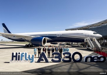 A330neo Hi Fly delivery