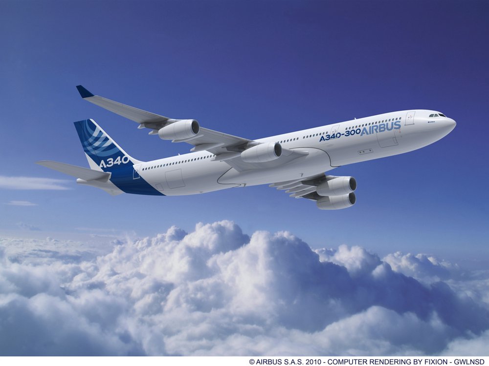 空中客车乐动体育app靠谱吗A340-300配备CFM发动机。