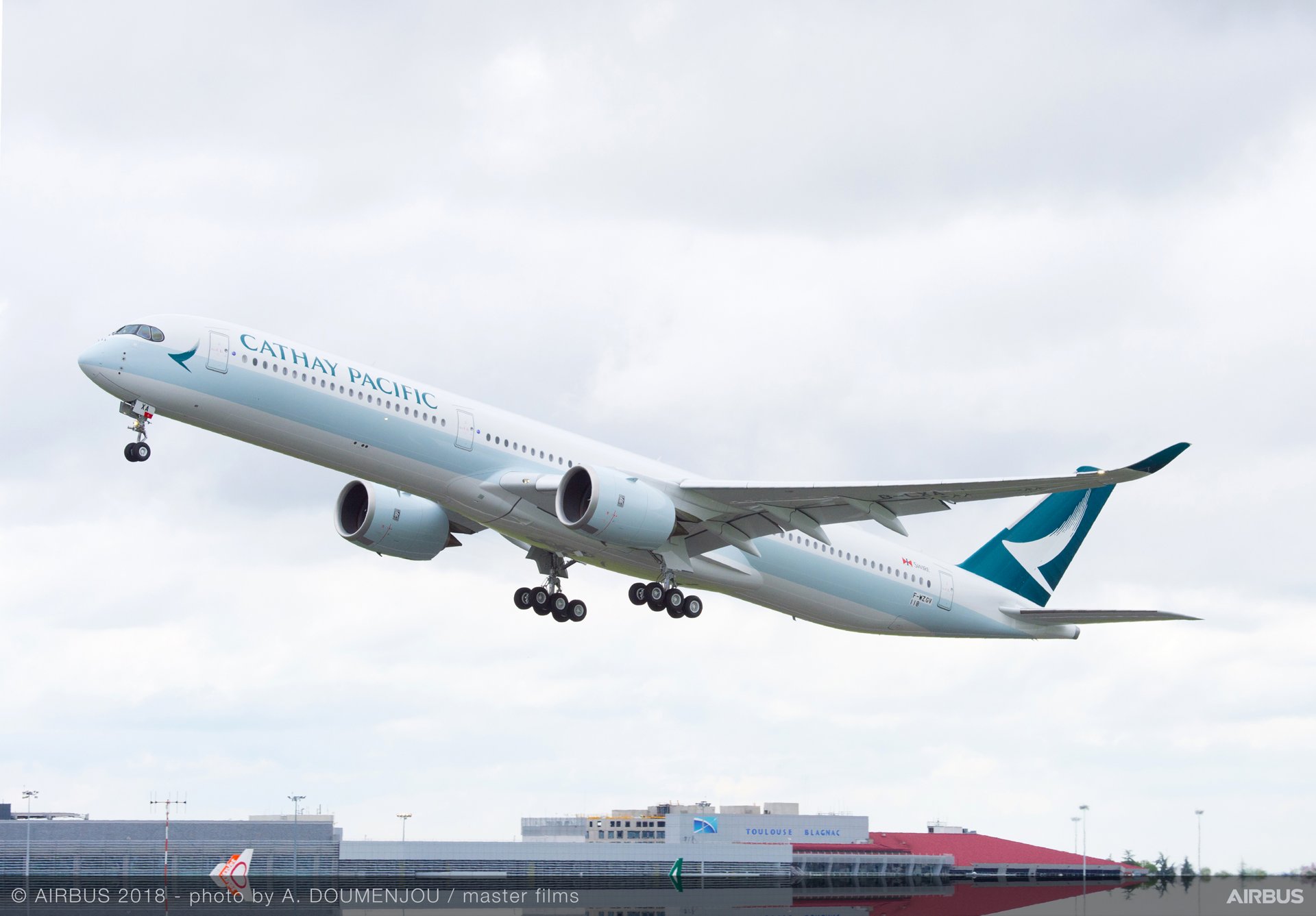 Cathay Pacific Becomes Second Operator Of The A350 1000 Widebody Commercial Aircraft Airbus Cathay Pacific Becomes Second Operator Of The A350 1000 Widebody Commercial Aircraft Airbus