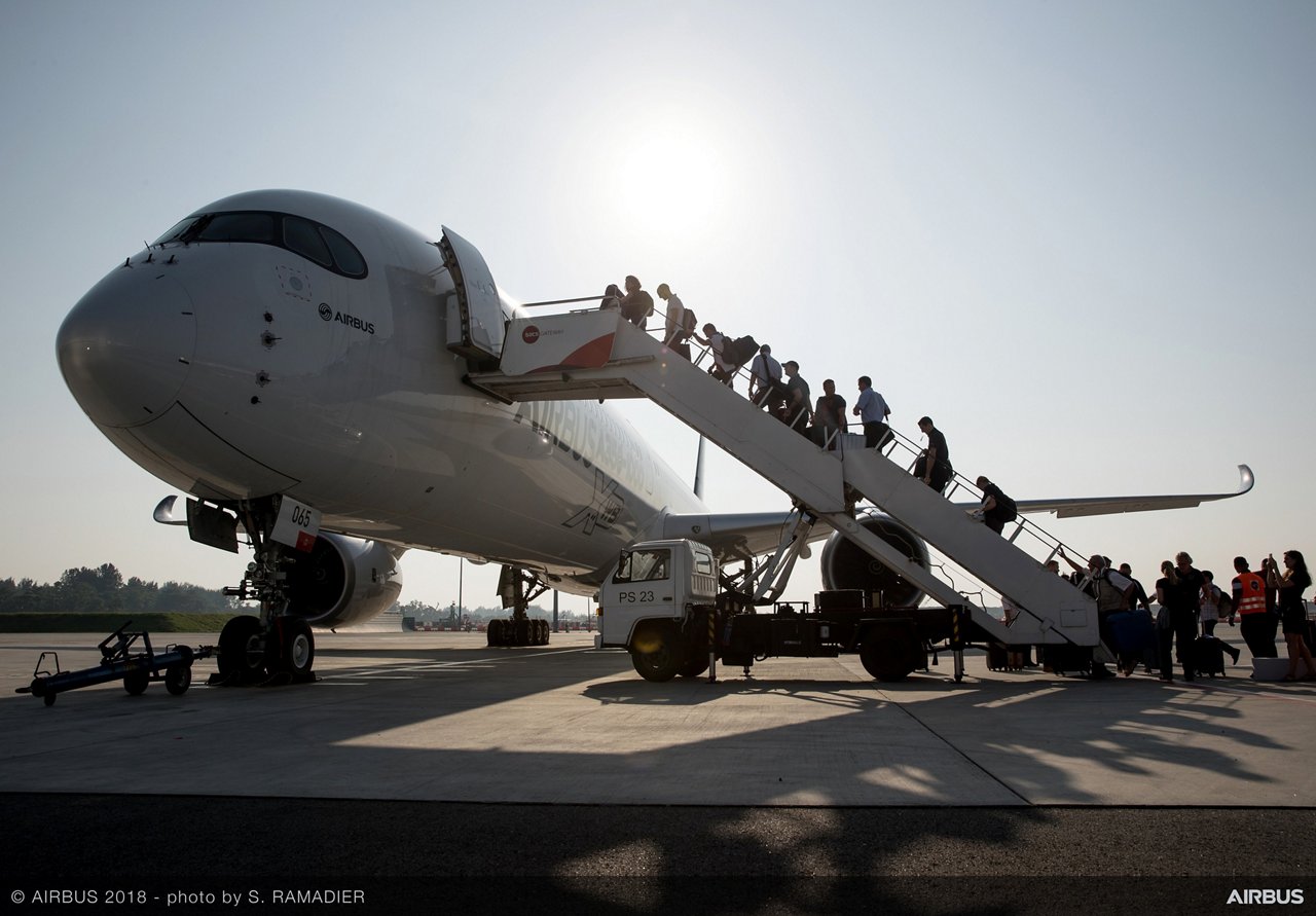 Airbus A350-1000 demo tour – Singapore 1