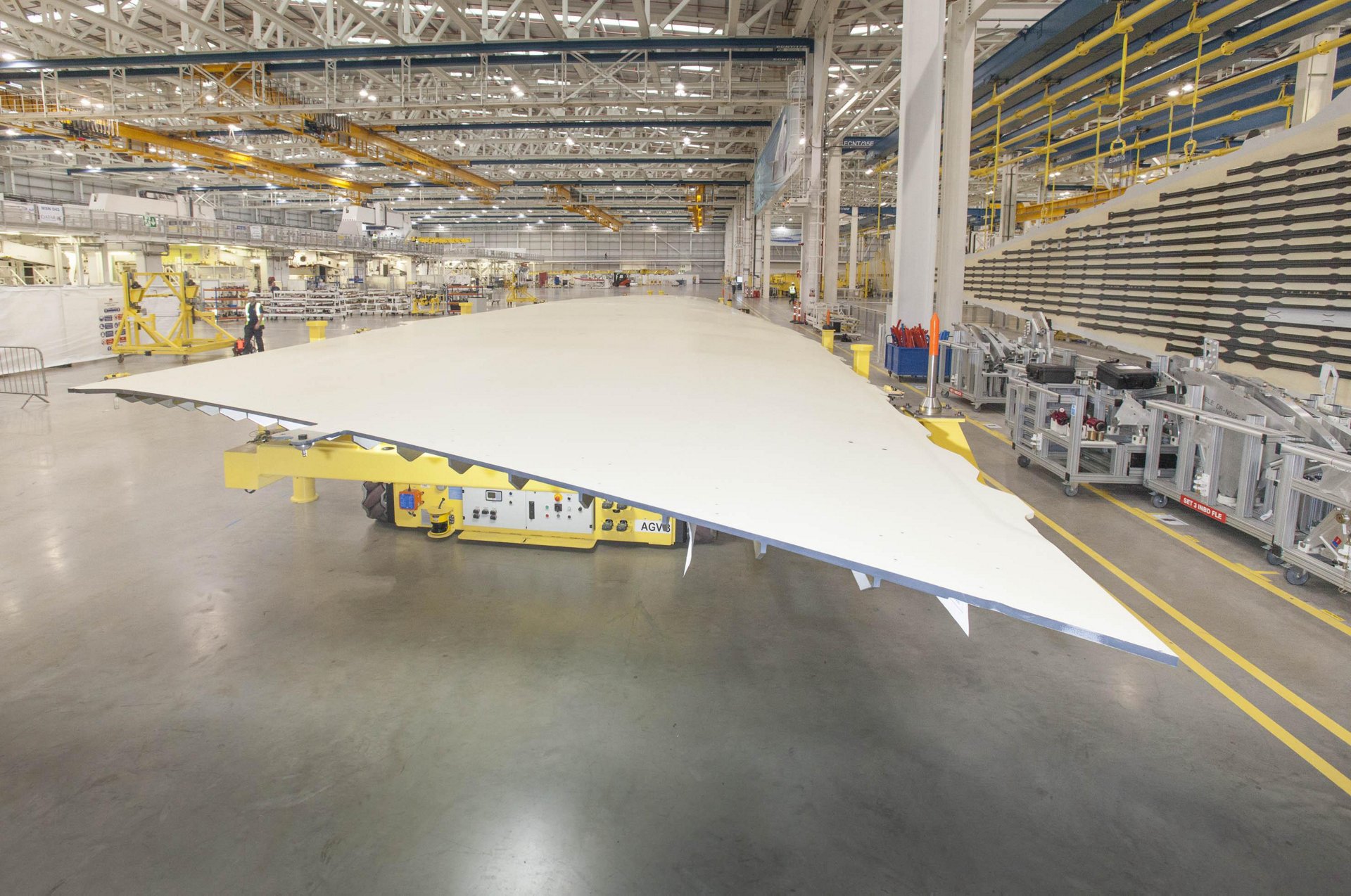 First A3501000 wing goes into production Commercial Aircraft Airbus