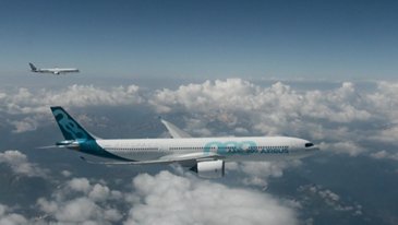 编队飞行:A350-1000和A330neo